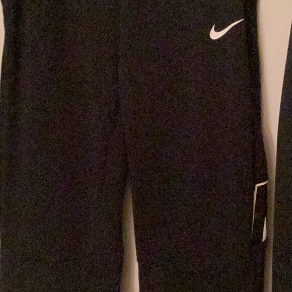 Nike black & Under Armor gray unisex sweat pants with pockets # large youth - Picture 3 of 15